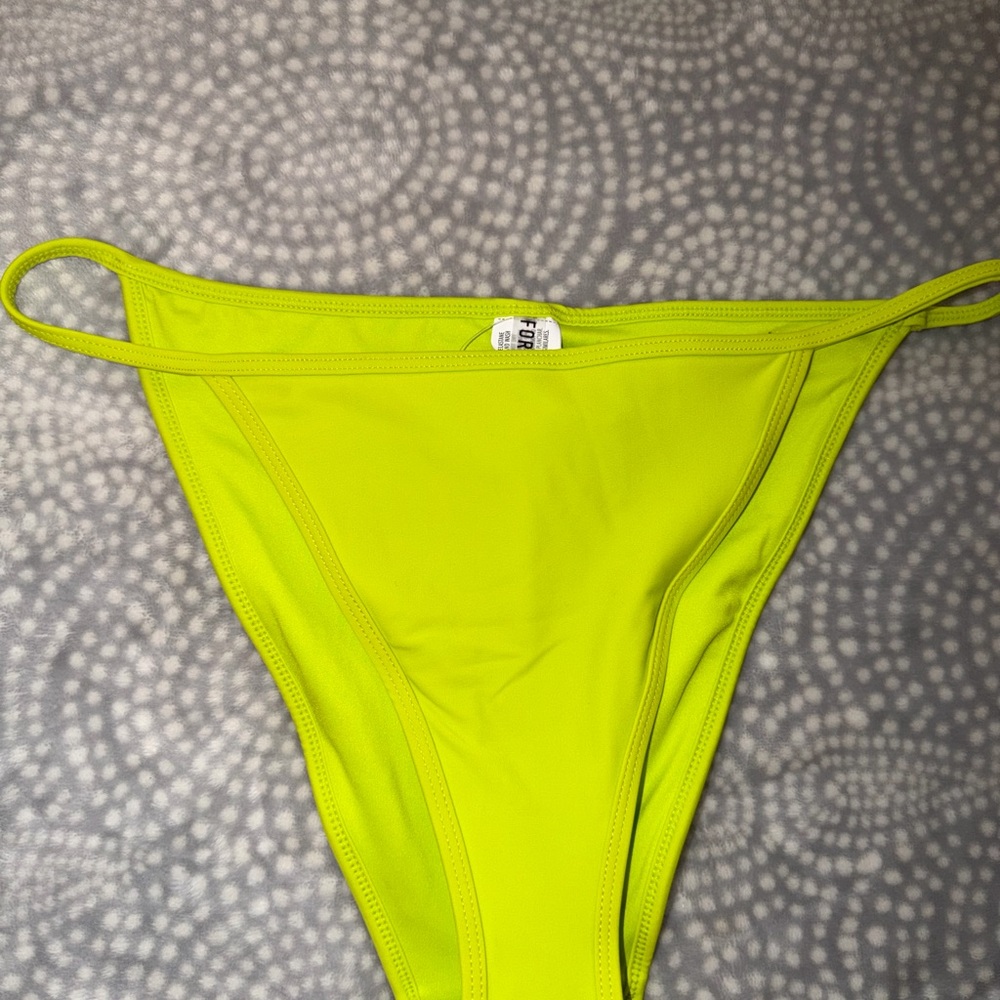 Forever 21 Neon Yellow Bikini Bottom